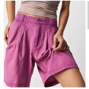 Free People Say So Trouser Shorts Size 4 ; new without tags